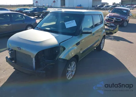 2012 Kia Soul + from USA, damaged, VIN KNDJT2A60C7385520